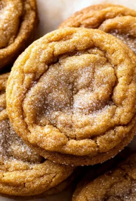Chewy Pumpkin Snickerdoodle Cookies