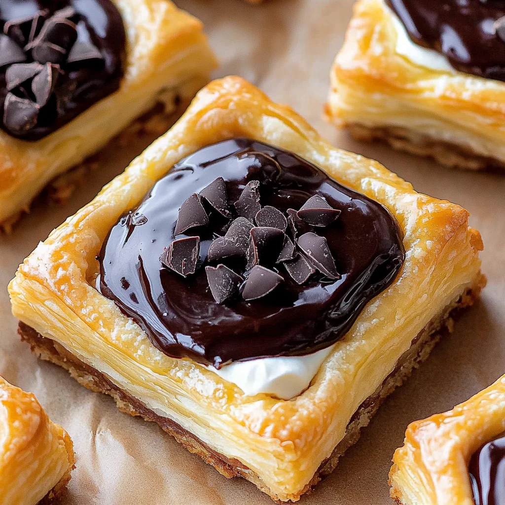 Chocolate Cream Cheese Danish