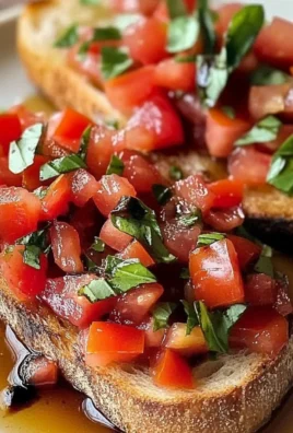 Classic Italian Bruschetta