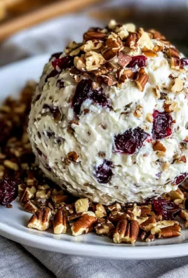 Cranberry Pecan Goat Cheese Ball