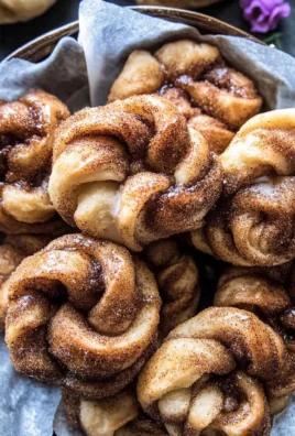 Easiest Cinnamon Crunch Knots