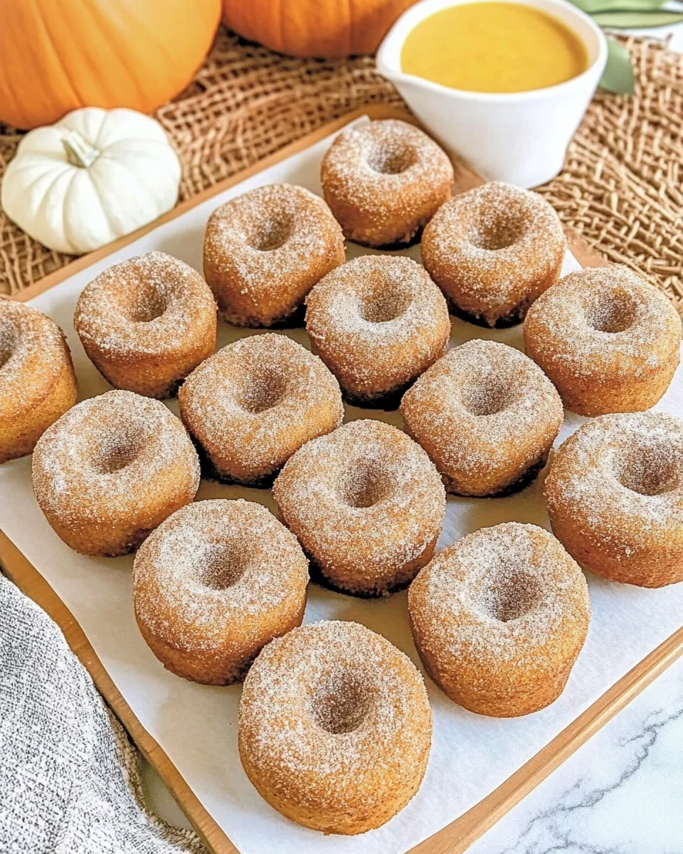 Easy Baked Pumpkin Donuts