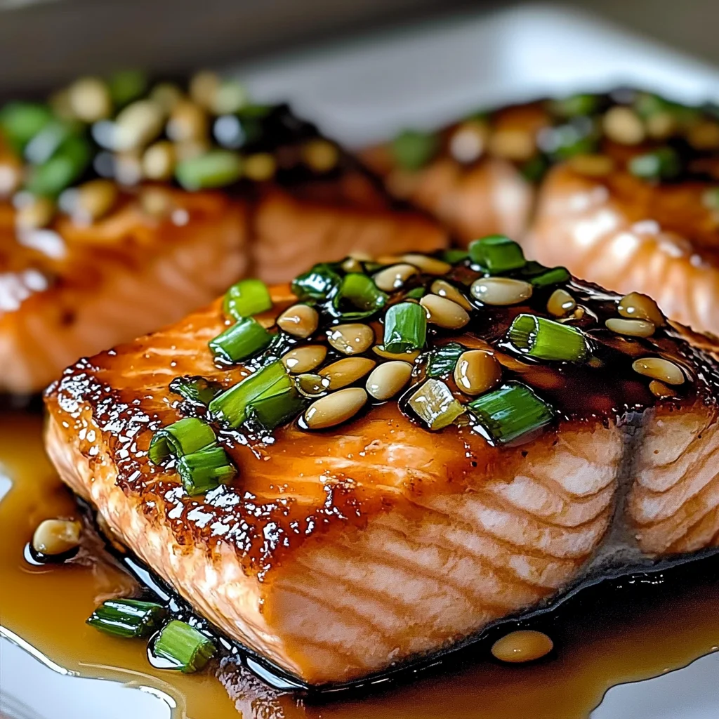 Easy Crispy Honey Garlic Glazed Salmon Recipe