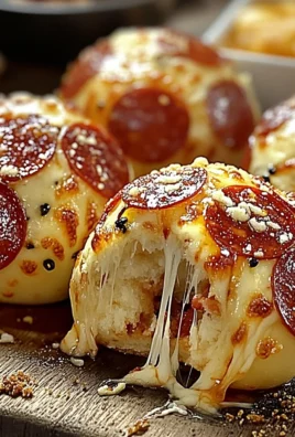 Easy Pepperoni Pizza Bombs