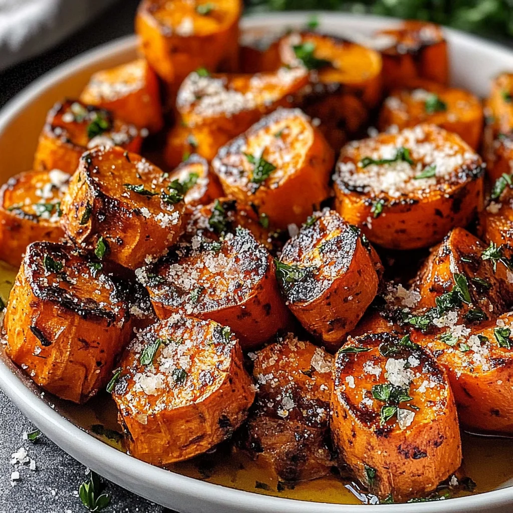 Garlic Parmesan Roasted Sweet Potatoes: The Ultimate Recipe