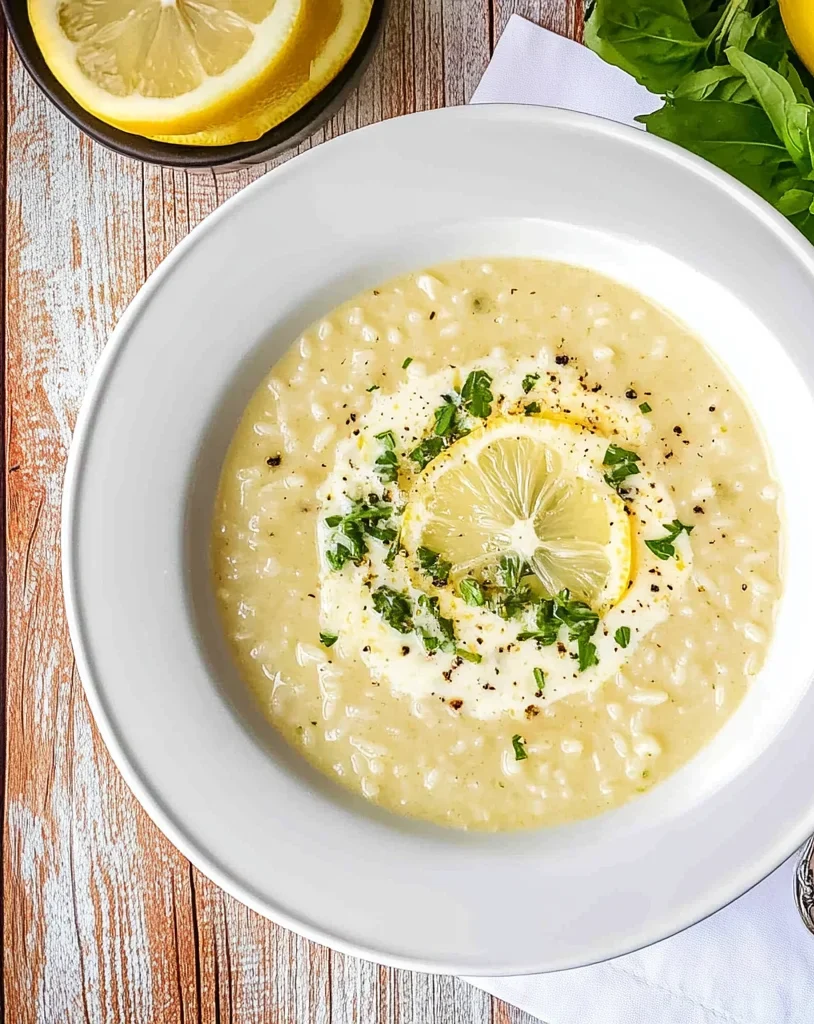 Greek Egg and Lemon Soup (Avgolemono Soupa)