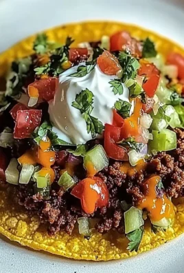 Ground Beef Tostadas