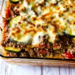 Ground Beef Zucchini Casserole