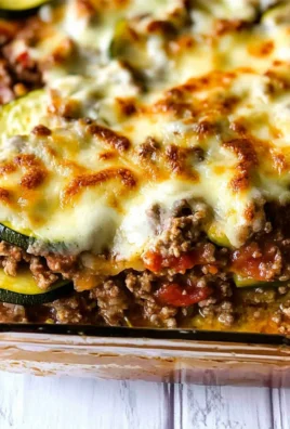 Ground Beef Zucchini Casserole