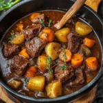 Hearty Beef Stew with Root Vegetables
