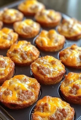 High-Protein Pancake Sausage Mini Muffins