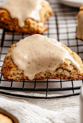 Homemade Chai Scones with Maple Chai Glaze