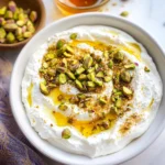 Honey and Pistachio Whipped Feta Dip