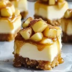 Mini Caramel Apple Cheesecake Bites - Irresistible Treats