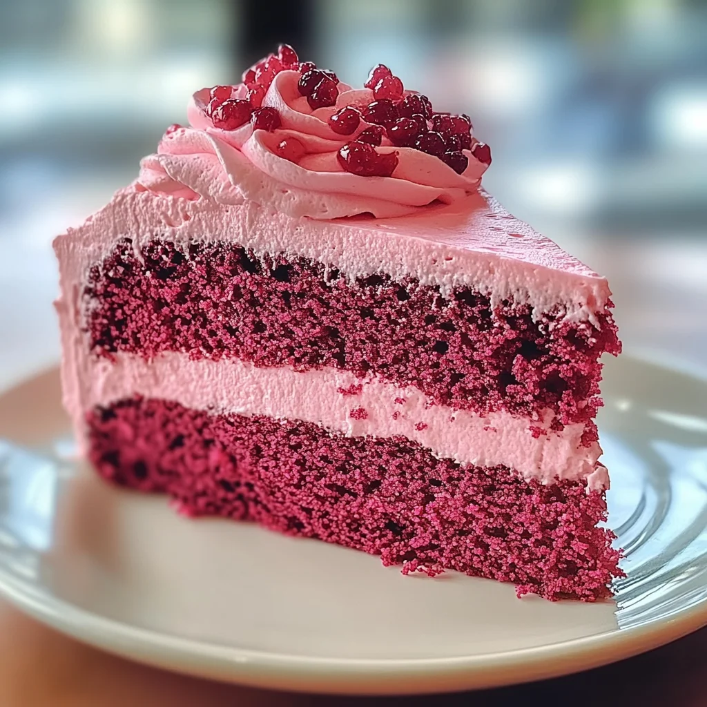 Mother's Day Pink Velvet Cake