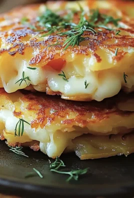 Potato and Onion Cheese Pancakes