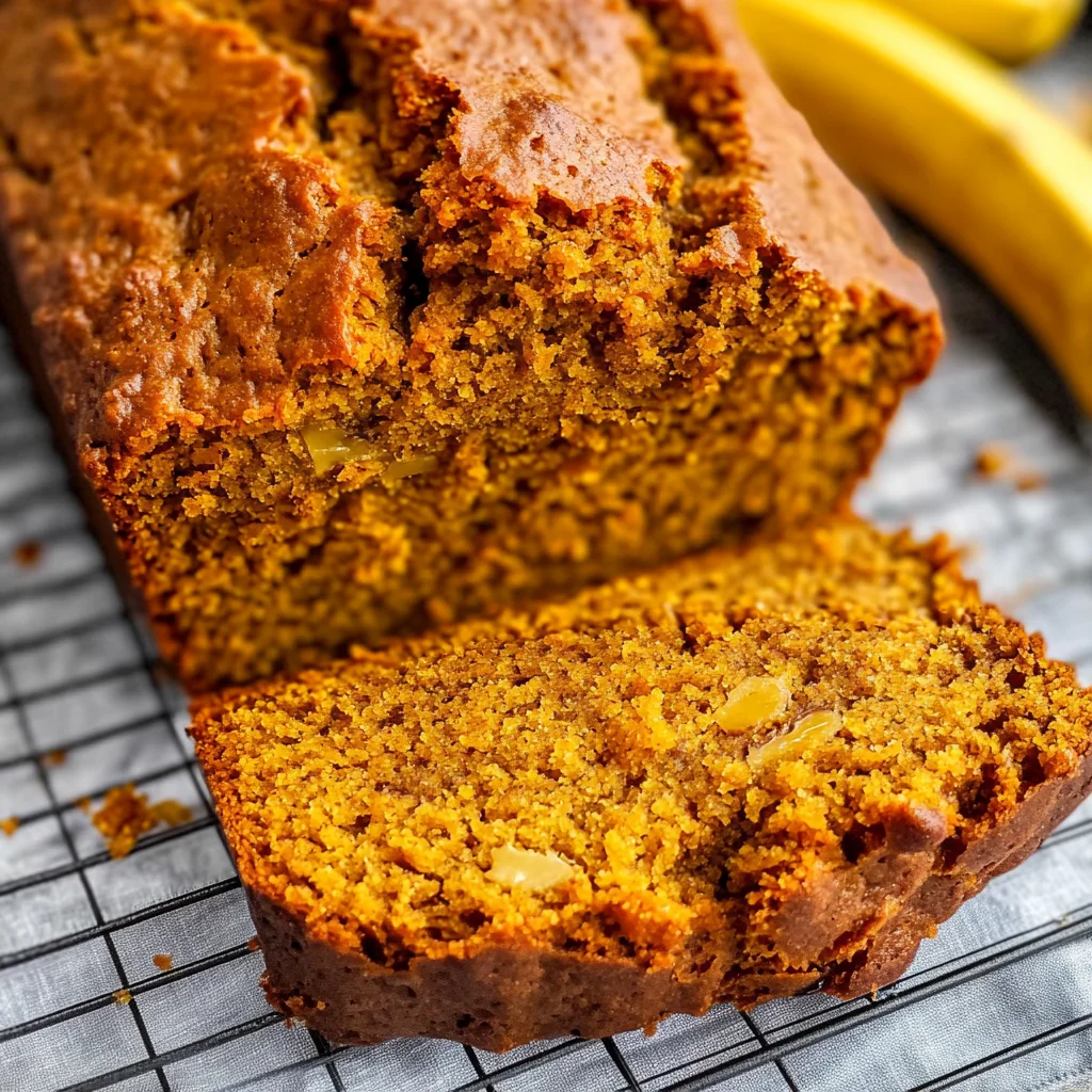 Pumpkin Banana Bread Recipe