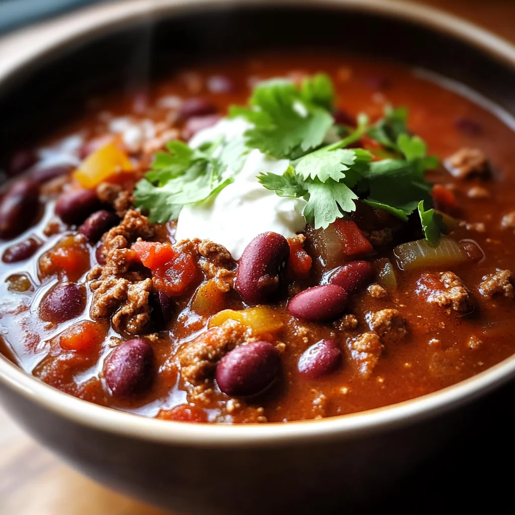 Slow Cooker Chili