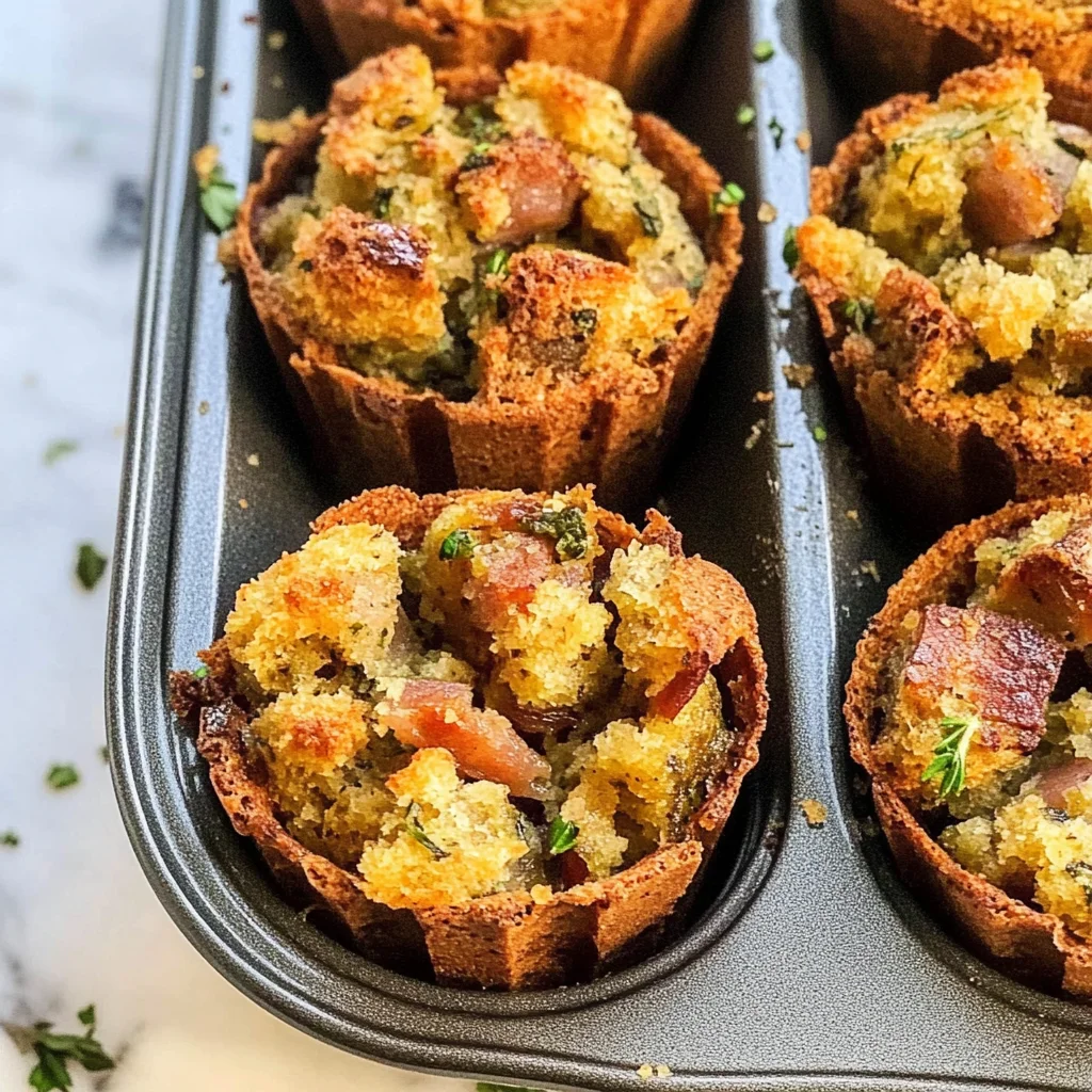 Stuffing Muffins