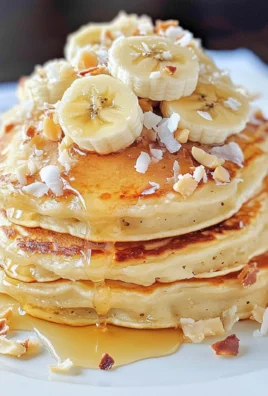 Toasted Coconut Macadamia Pancakes with Coconut Syrup