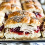 Turkey Cranberry Sliders