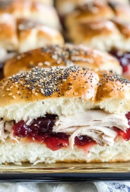 Turkey Cranberry Sliders