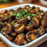 Balsamic Roasted Mushrooms