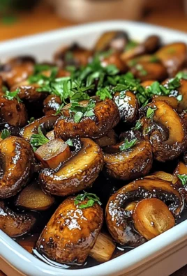 Balsamic Roasted Mushrooms