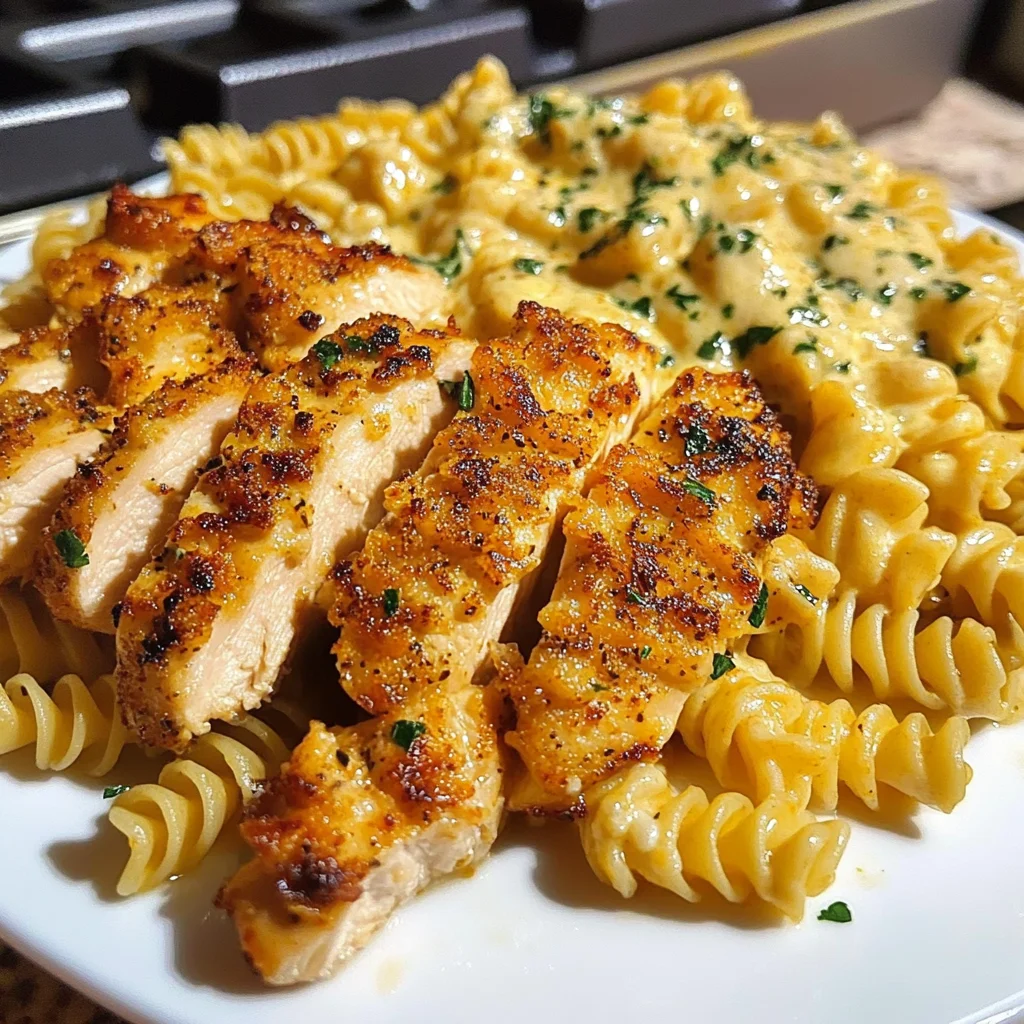 Creamy Cajun Chicken and Rotini
