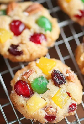 Easy Christmas Fruitcake Cookies Recipe