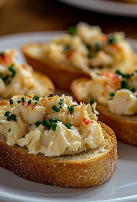Garlic Butter Crab Toasts