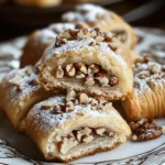 Italian Nut Roll Cookies