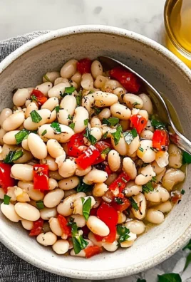 Marinated White Beans