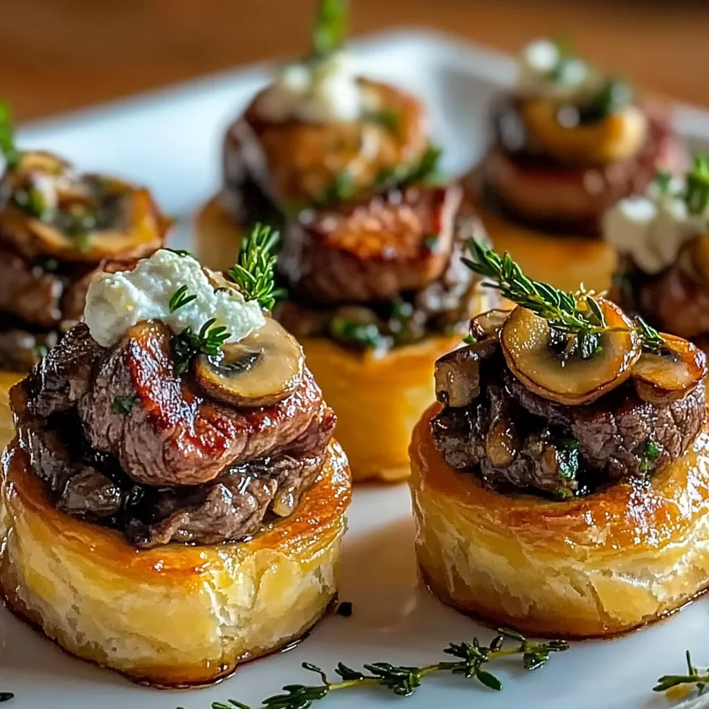 Mini Beef Wellington Bites