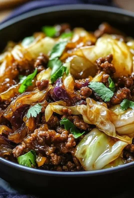 Mongolian Beef and Cabbage Bowl