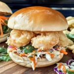 Shrimp Tempura Burger