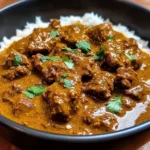 Slow-Cooked Beef Curry in Spiced Coconut Gravy