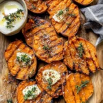 Smashed Sweet Potatoes
