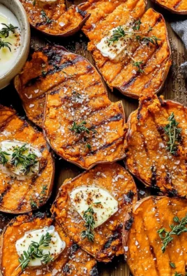 Smashed Sweet Potatoes