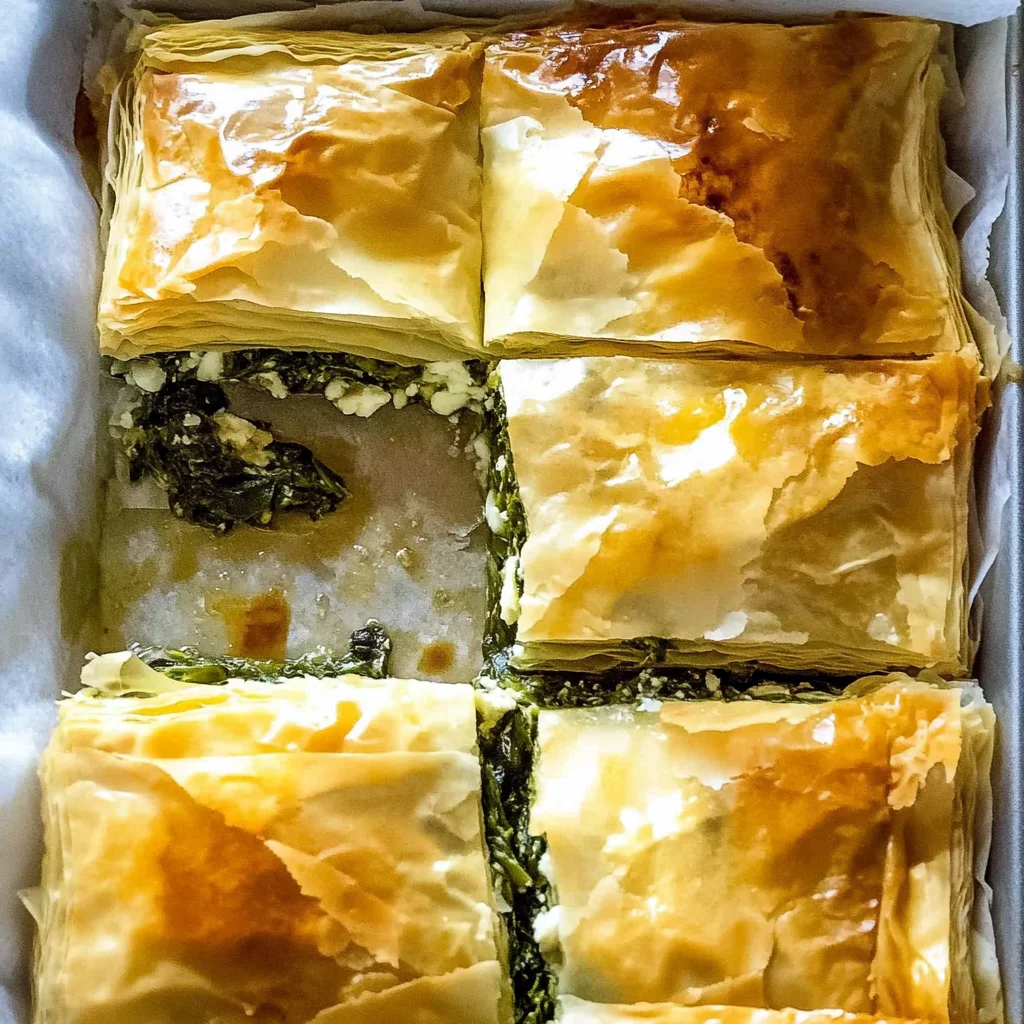 Spanakopita (Greek Spinach Pie)