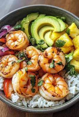 Tropical Shrimp Rice Bowl