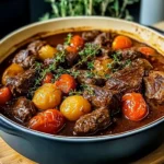 Tuscan Beef Casserole Recipe