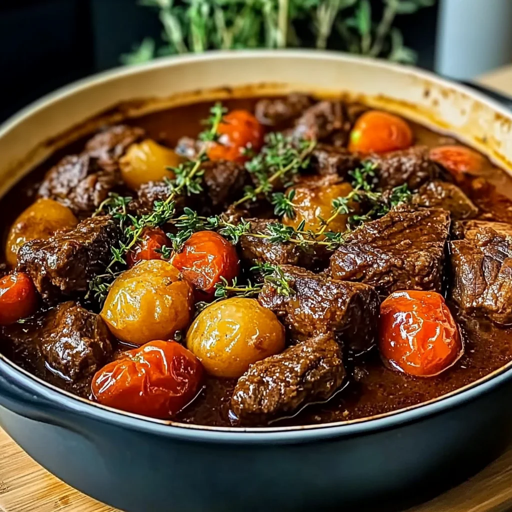 Tuscan Beef Casserole Recipe