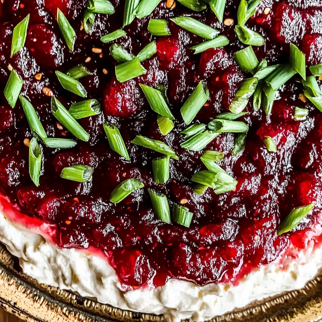10-Minute Cranberry Jalapeno Dip