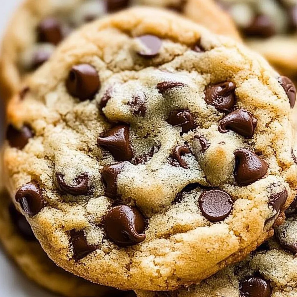 Bakery Style Chocolate Chip Cookies