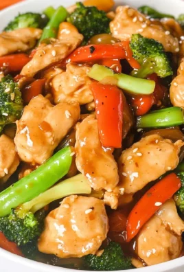Chicken with Mixed Vegetable Stir Fry