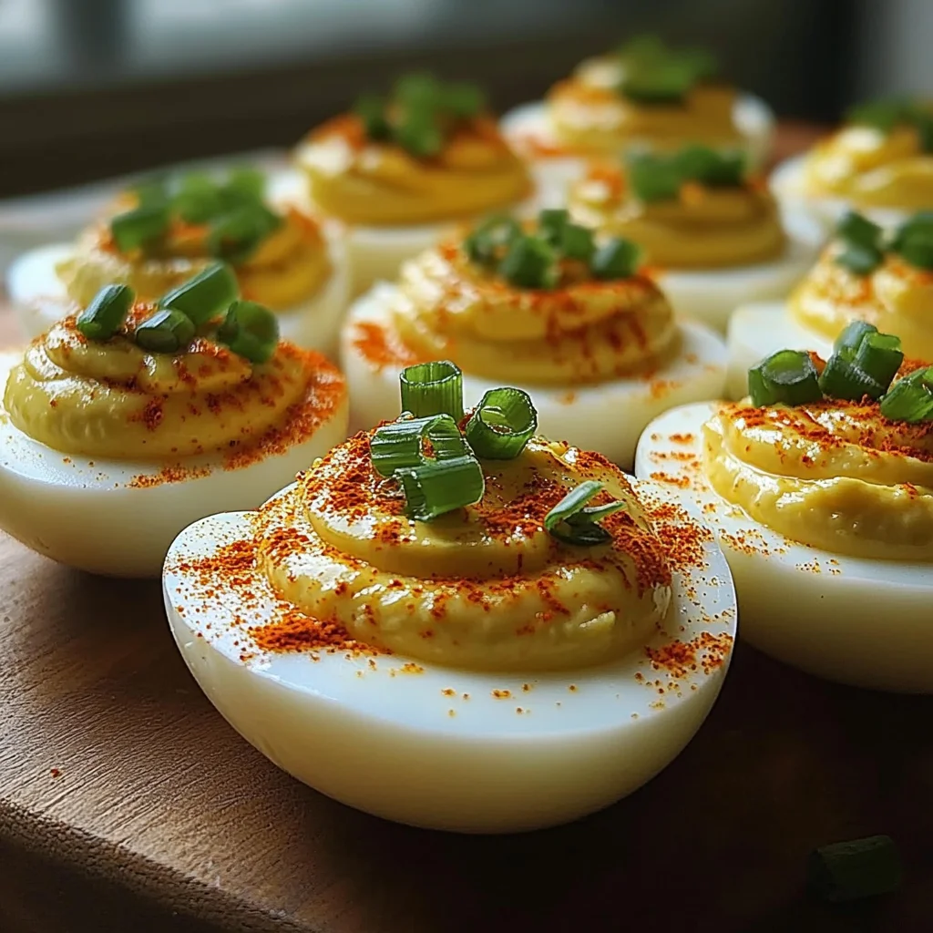 Classic Deviled Eggs with a Twist: A Modern Take on a Timeless Classic
