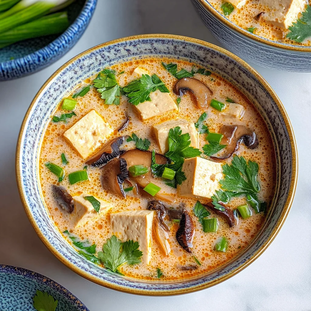 Coconut Tofu Soup