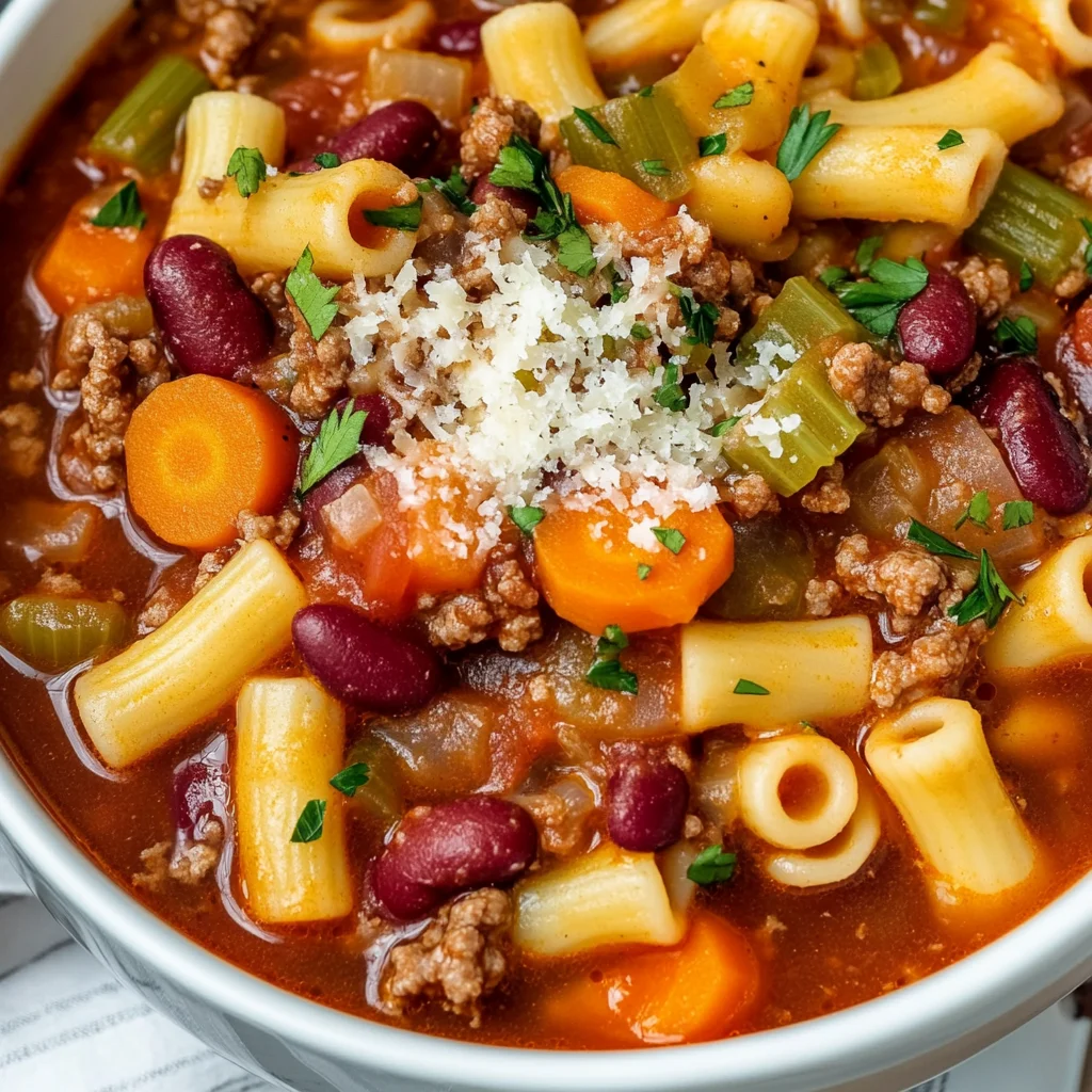 Copycat Olive Garden Pasta e Fagioli