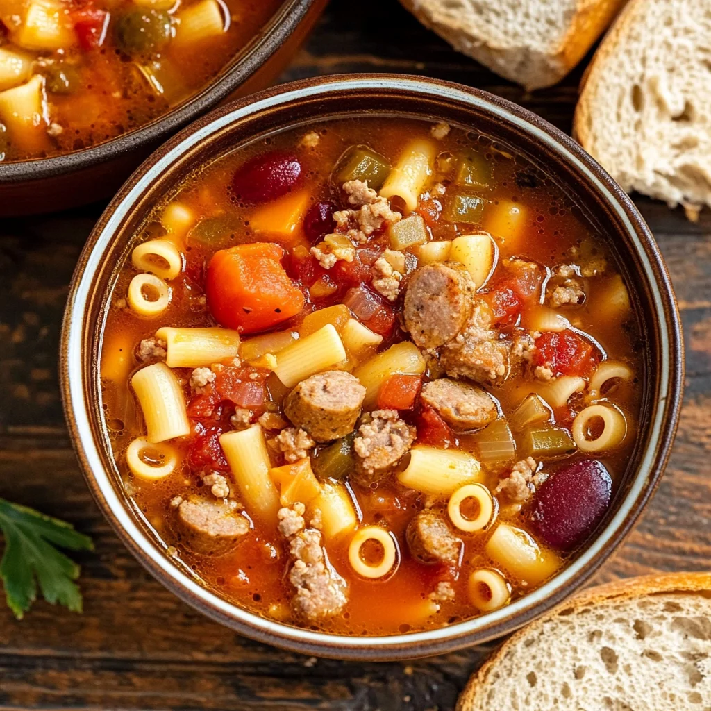 Copycat Olive Garden Pasta e Fagioli Soup